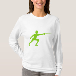 T-shirt Figure de clôture - Martian Green