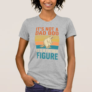 T-shirt Figure de père drôle Raccoon Conception de chemise