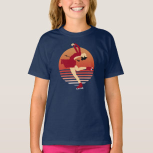T-shirt Figure de skating