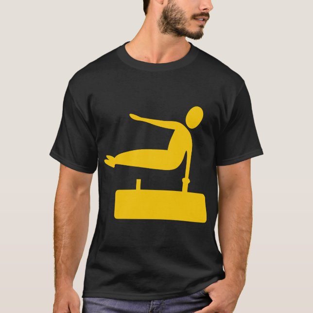 T-shirt Figure de stockage en chambre forte - orange (Devant)
