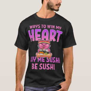 T-shirt Figure de Sushi LGBT Cat LGBTQ Gay Pride Maki Anim