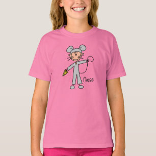 T-shirt Figure D'Étiquette Dans La Chemise De Costume De S