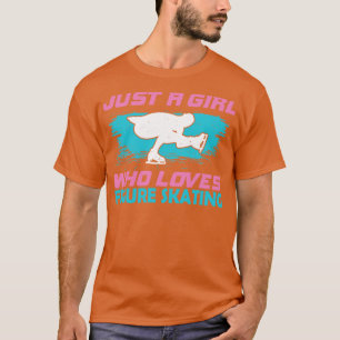 T-shirt Figure Patinage de glace Dancing Girl Cadeau