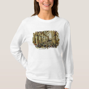 T-shirt Figures recueillies dans un intérieur d'église