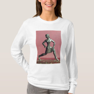 T-shirt Figurine d'un fonctionnement de fille,