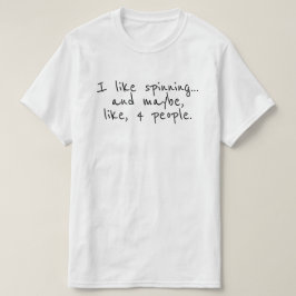 T-shirt Fil Drôle à tourner laine à main