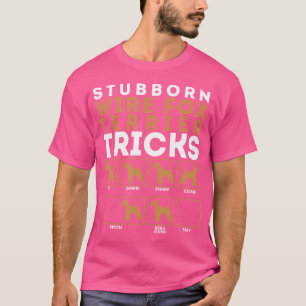 T-shirt Fil têtu Cheveux Fox Terrier Chien Trucs