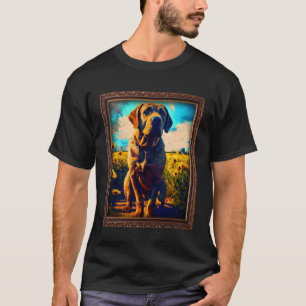 T-shirt Fila Brasileiro Peinture Tournesol Fleur Maman Fem