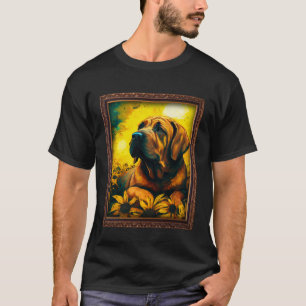 T-shirt Fila Brasileiro Peinture Tournesol Fleur Maman Fem