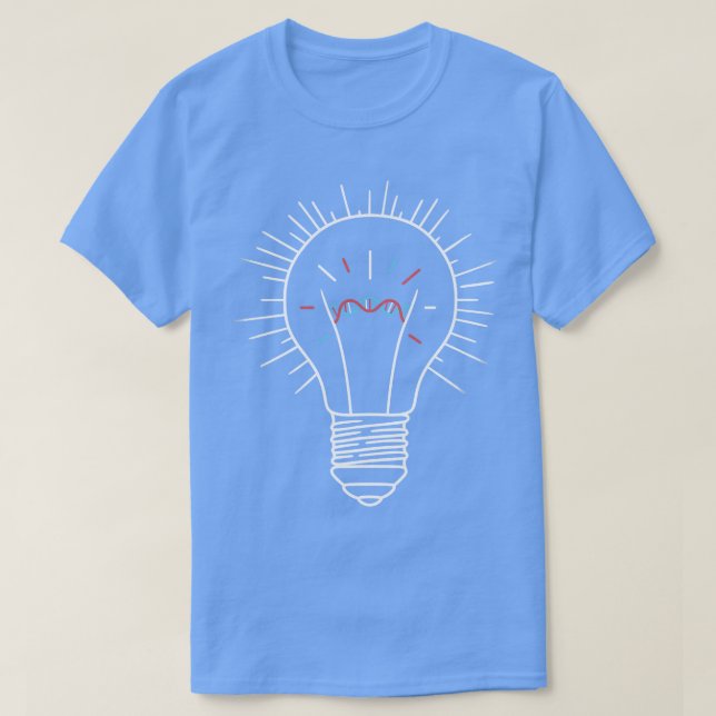 T-shirt Filament d'ADN d'ampoule par Tobe Fonseca (Design devant)