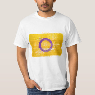 T-SHIRT FILE INTERSEXE PEINTE