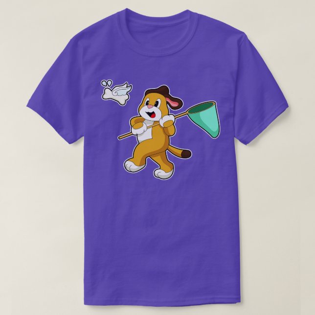 T-shirt Filet d'atterrissage pour os de chien (Design devant)
