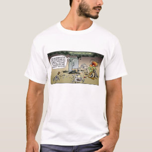 T-shirt Filet relié à la maison