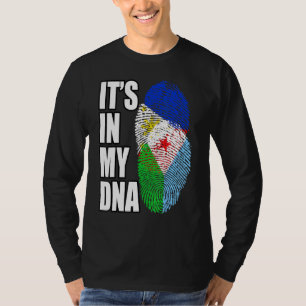 T-shirt Filipino Et Djibouti Mélangent L'ADN Patrimoine Du
