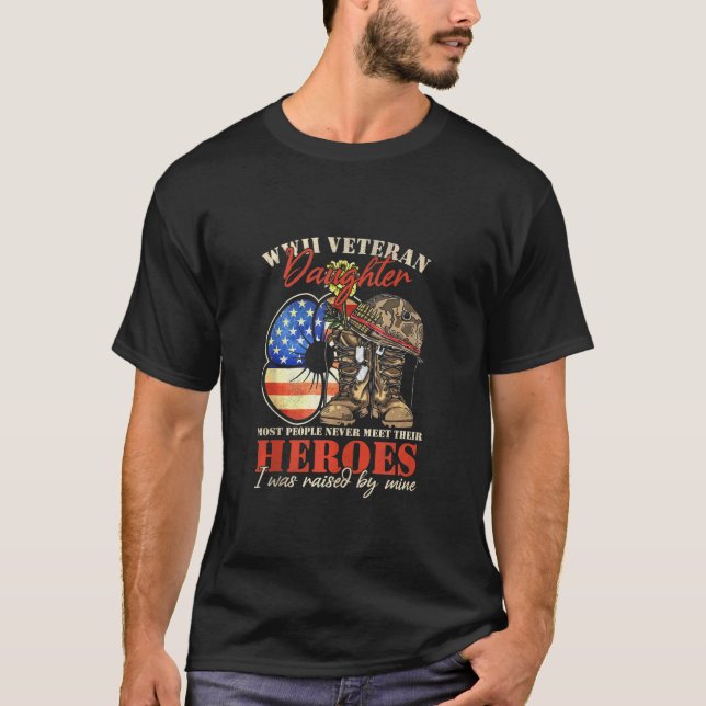 T-shirt Fille 2ème guerre mondiale Vétérinaire La plupart  (Devant)