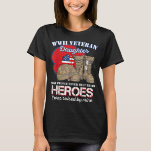 T-shirt Fille 2ème guerre mondiale Vétérinaire La plupart 