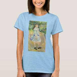 T-shirt Fille à la houppe par Pierre Renoir, Beaux-Arts An