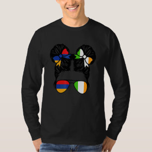 T-shirt Fille à moitié arménienne à moitié irlandaise Armé