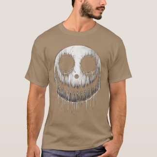 T-shirt Fille amatrice de films d'horreur au sourire effra