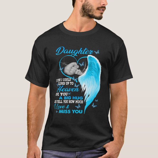 T-shirt Fille Ange Gardien au Ciel Mlle Fille Mon (Devant)