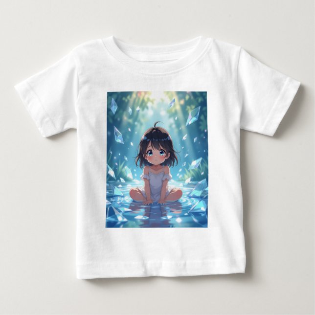 T-shirt fille Anime magique (Devant)