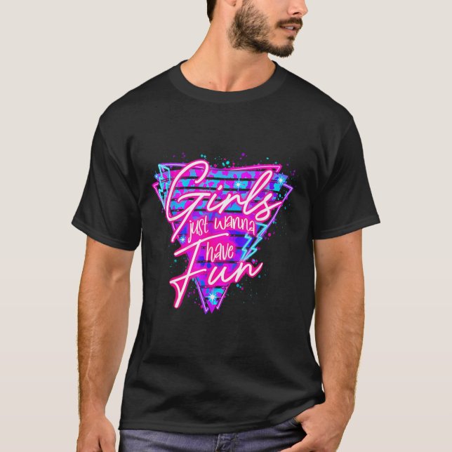 T-shirt Fille Anniversaire Fête d'Anniversaire Filles Just (Devant)
