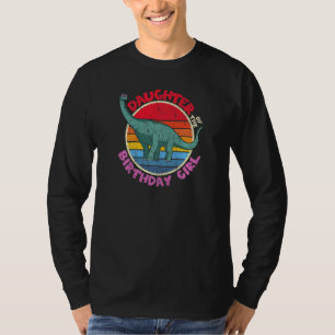T-shirt Fille Anniversaire I Fille I Brachiosaurus I Famil
