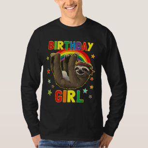 T-shirt Fille Anniversaire Soirée B Jour Idée Enfants Slot