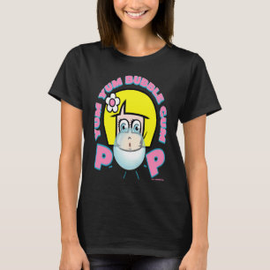 T-SHIRT FILLE AU BUBBLE GUM YUM YUM SOUFFLANT UNE BULLE RÉ
