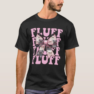 T-shirt Fille au chat persan pelucheux Maman chat Rose Coq