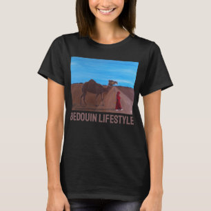 T-shirt Fille au tableau de chameau par Alfred Fox