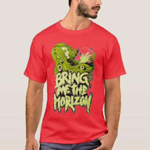 T-shirt fille aux cheveux verts