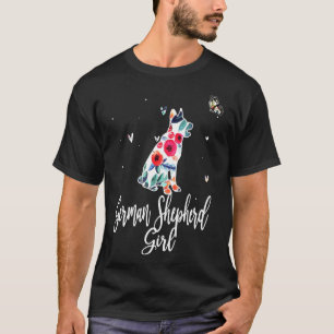 T-shirt Fille berger allemand