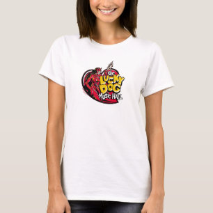 T-shirt Fille chanceuse de diable de chien