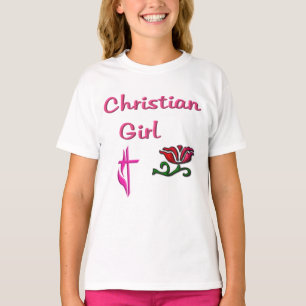 T-shirt Fille chrétienne 