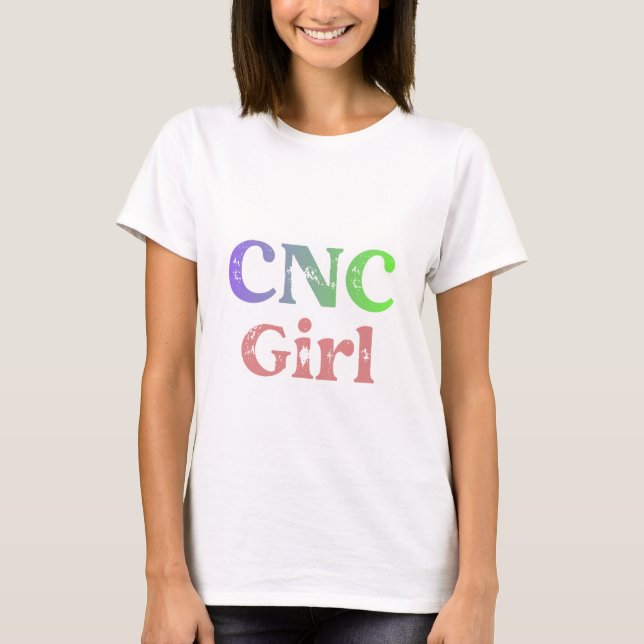 T-shirt Fille CNC (Devant)