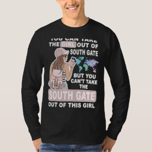 T-shirt Fille cool de South Gate City Fier South Gate G