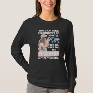 T-shirt Fille cool de Thornton City Fière fille de Thornto