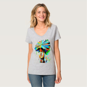 T-shirt Fille créative