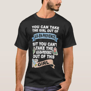 T-shirt Fille d'Aix en Provence Relocation d'Aix en Proven
