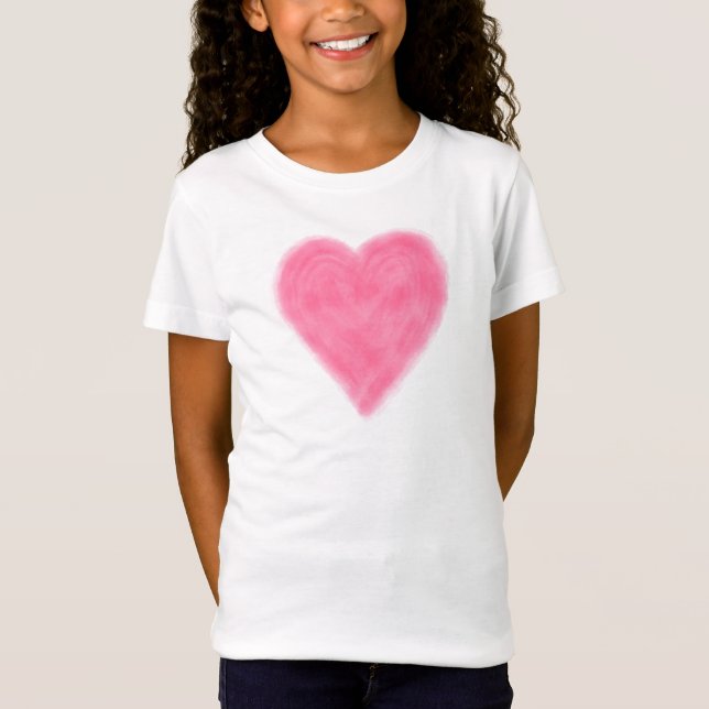 T-shirt fille d'amour (Devant)