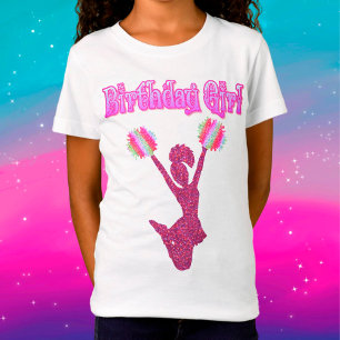 T-shirt "fille d'anniversaire"