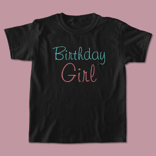 T-shirt Fille d'anniversaire