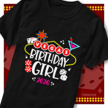 Fille d'anniversaire de Las Vegas 2026 Équipe de f