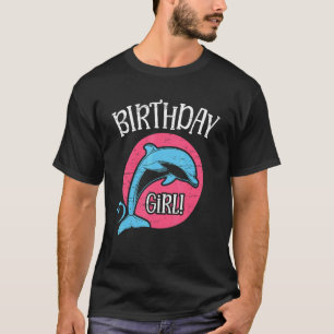 T-shirt Fille d'anniversaire Marine Animal Sea Diver