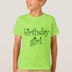 T-shirt Fille d'anniversaire pour les filles