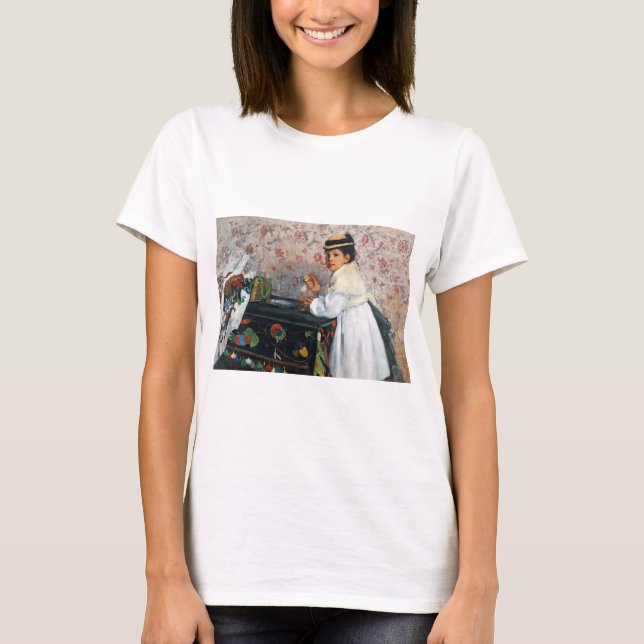 T-shirt Fille dans un Casquette, Edgar Degas (Devant)