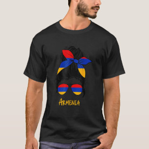 T-shirt Fille d'Arménie fille arménienne femme d'Arménie d