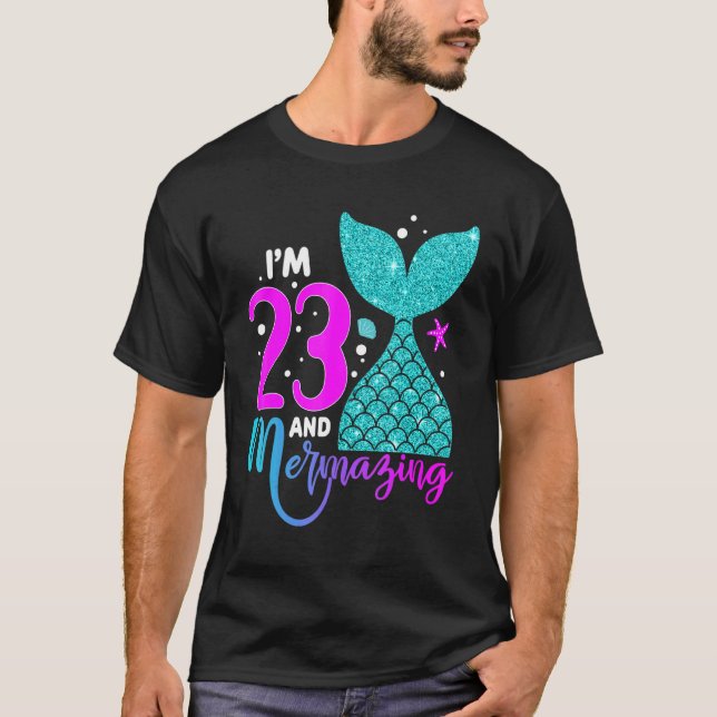 T-shirt Fille de 23 ans Deuxième Fille de 23e anniversaire (Devant)