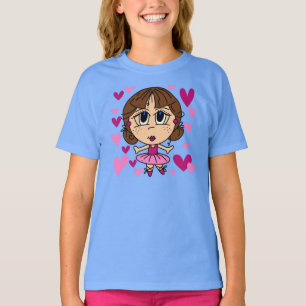 T-shirt Fille de ballerine